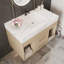 Ensemble de meuble-lavabo mural flottant 29,9 po