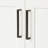 Tidworth Solid Wood Double Bathroom Vanity with 1.5'' Carrara Marble Top-847144940-812777083