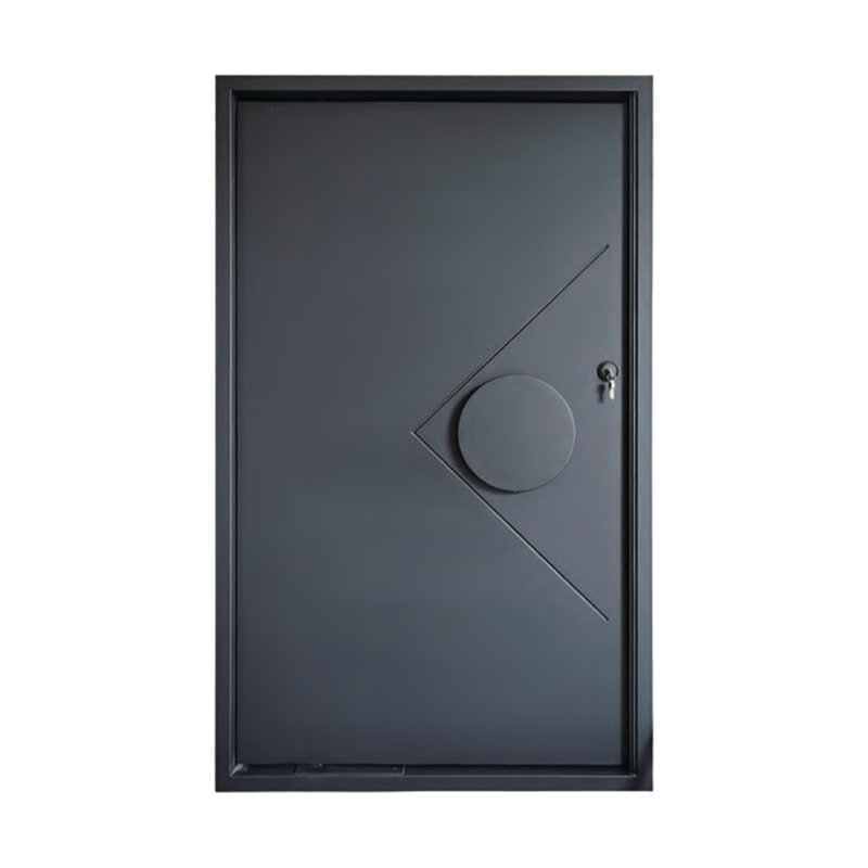 Mountain Horizon Iron Pivot Door