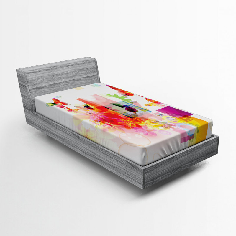 Microfiber Fitted Sheet, Twin Fitted Sheet