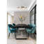 Lustre moderne en verre 18 lumières Pruitt-48402964