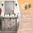 36" Bathroom Vanity With Sink, Faucet, Mirror, Sliding Barn Door, And Drawers-382758372-392099608