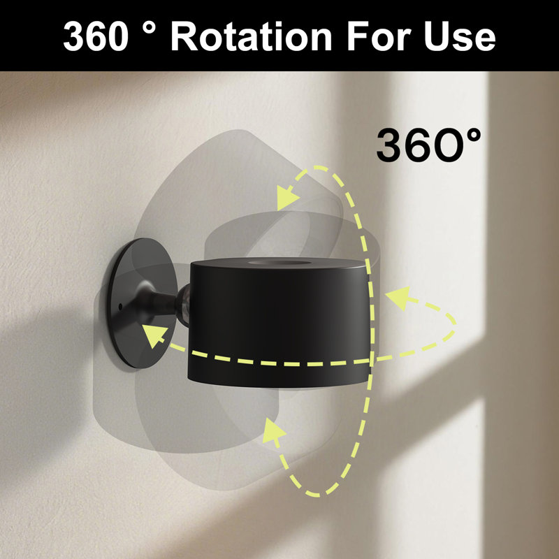 Under Cabinet Magnetic Sconces 360°Rotation