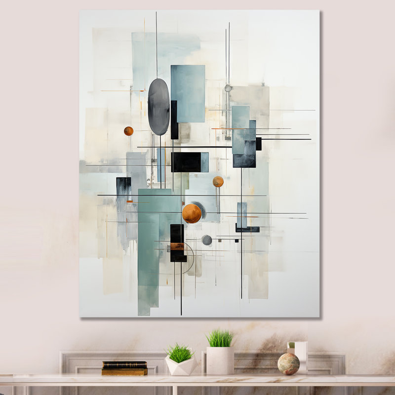 «Jabre Gray Supreme», impression sur toile, Toile tendue, H 44 po x l 34 po x P 1,5 po