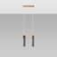 2 - Light BetoNot Applicablerewno Cylinder Pendant