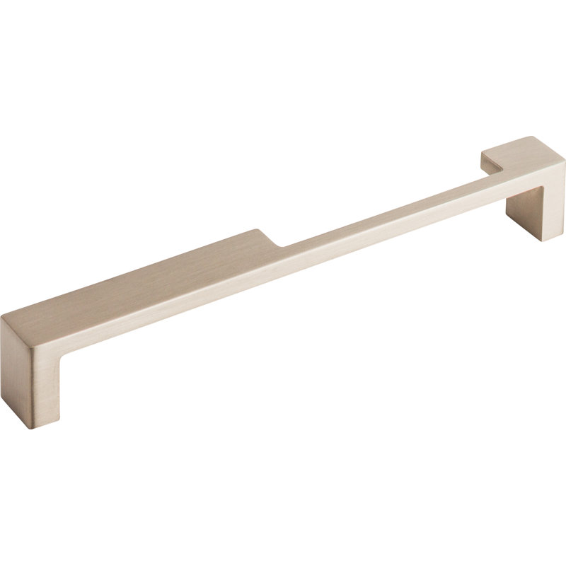 Modern Metro Bar Pull, Brushed Satin Nickel, 7" Center to Center