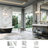 Touche Chevron 11-3/4 In. X 12-1/4 In. Porcelain Mosaic Tile-112523361