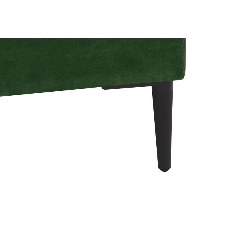 Bertaux Upholstered Armchair, Dark green