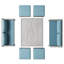 Grose 7-Piece Aluminum and Wicker Outdoor Dining Set-63795752