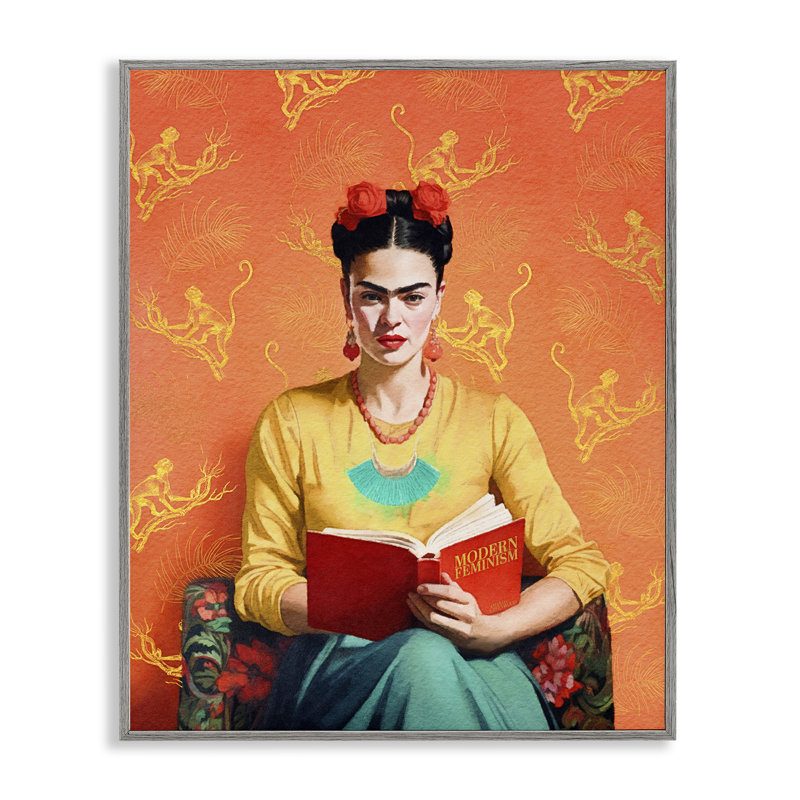 Az-592, reproduction d'art moderne encadrée sur toile par Amanda Greenwood, H 20 po x l 16 po x P 1,5 po