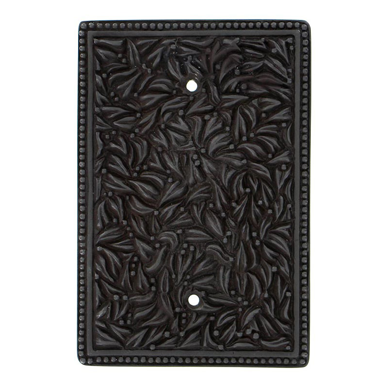 San Michele Blank Wall Plate, Oil-Rubbed Bronze