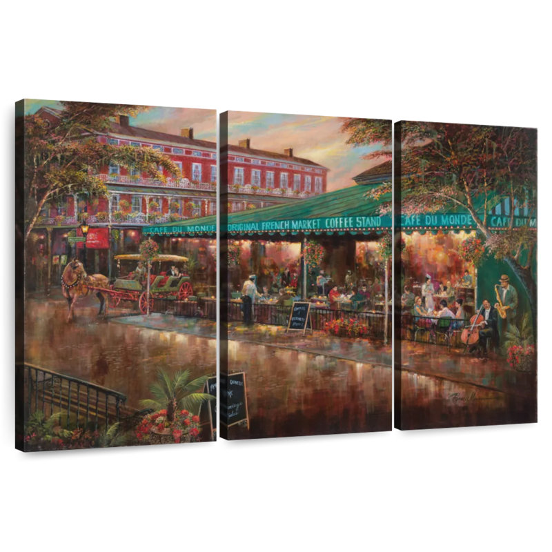 Sireci Cafe Du Monde Al Fresco, 28" H x 45" W