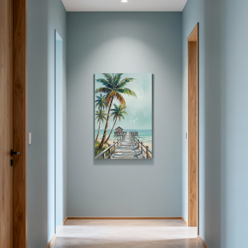 Plantes et fleurs tropicales Palm Beach, H 12 po x l 18 po