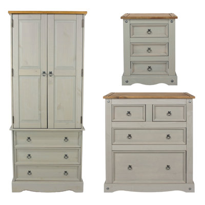 Solid Wood Piece Bedroom Set