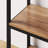Set of 2 2-Piece Steel Etagere Bookcase Set-88584623