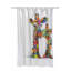 Croydex Steven Brown Art Francie & Josie McZoo Toilet Seat & Shower Curtain