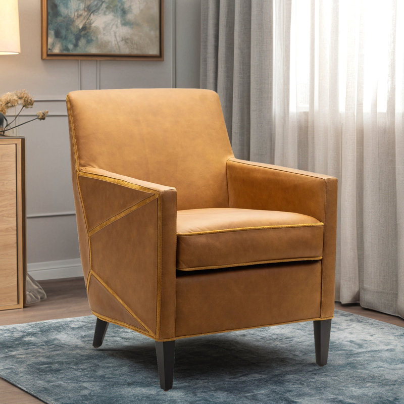 Puzzle Armchair, Ale Genuine Leather