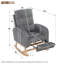 Solid Wood Rocking Chair-173822983