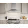 Zephyr Siena Pro 48 In. 1200 CFM Wall Mount Range Hood With LED Light In Stainless Steel