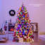 Arbre de Noël artificiel éclairé-581464958