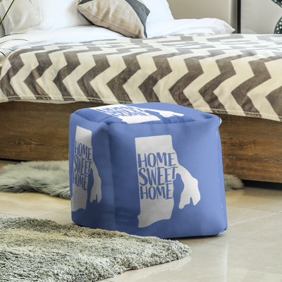 Repose-pieds cubique pour îlot de rhode home