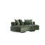 Canapé en chenille vert olive 91 po Verandah-333826516-333826518