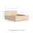 Dunagan King Panel Platform Bed With 2 Side Storage-123385211-123385214