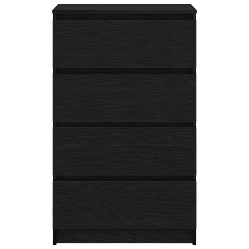 Hardcastle Sideboard 60x35x98.5 cm Engineered Wood, Black Oak