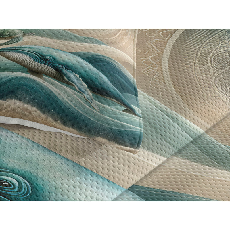 Polyester Coverlet, Queen Coverlet + 2 Standard Shams