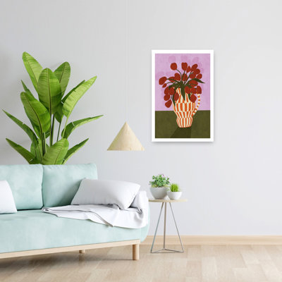 "Tulipes" audacieuses dans un vase