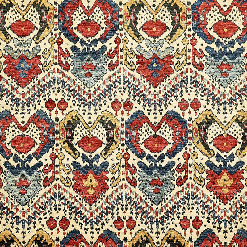 Abstract Indoor Rug, Square 5'