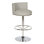 Nevin By Michael Weiss Swivel Upholstered Stool with Metal Frame