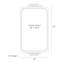 Hardaway Rectangle Aluminium Mirror