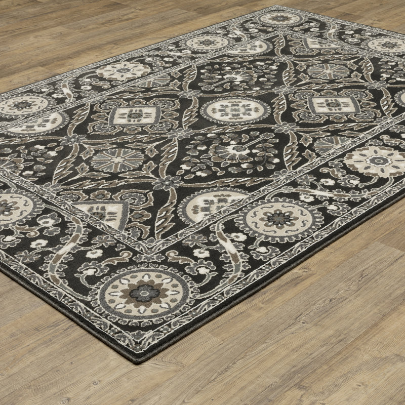 Ederle Oriental Indoor Rug, Rectangle 5'3" x 7'6"