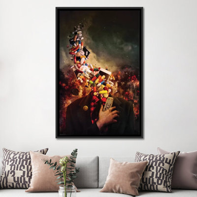 «Comfortablement Numb» par Mario Sanchez Nevado - Impression sur toile tendue sur châssis