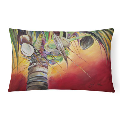 Coussin intérieur/extérieur sur le sapin de coco Sunset