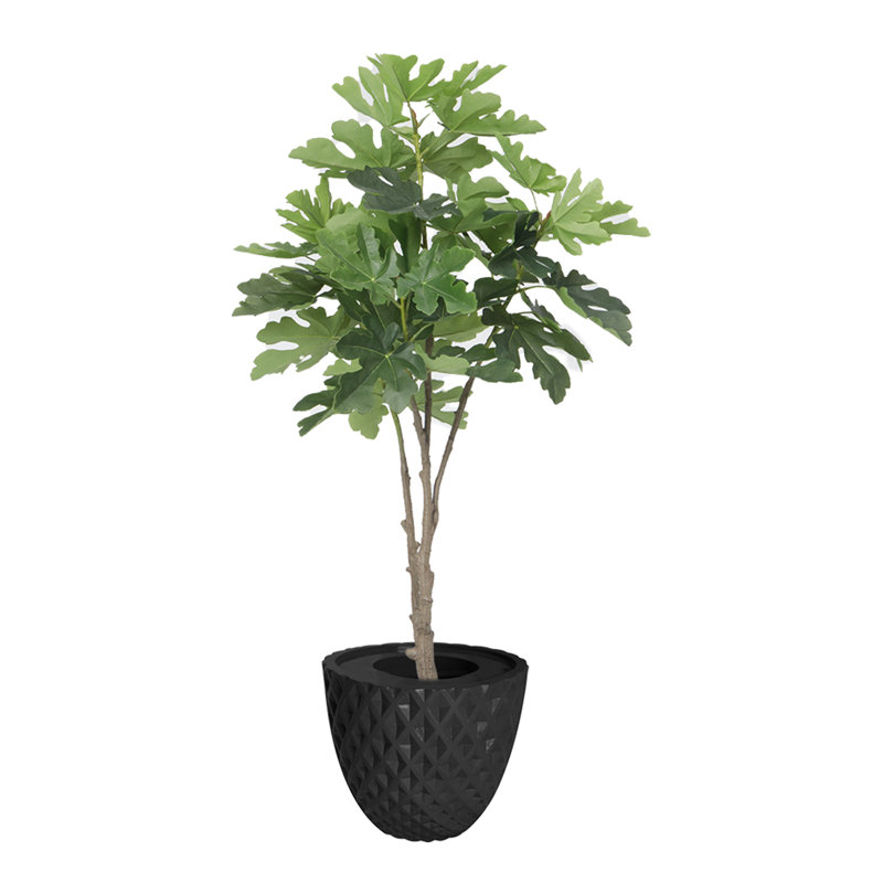 Sycomore artificiel en pot 64,6 po
