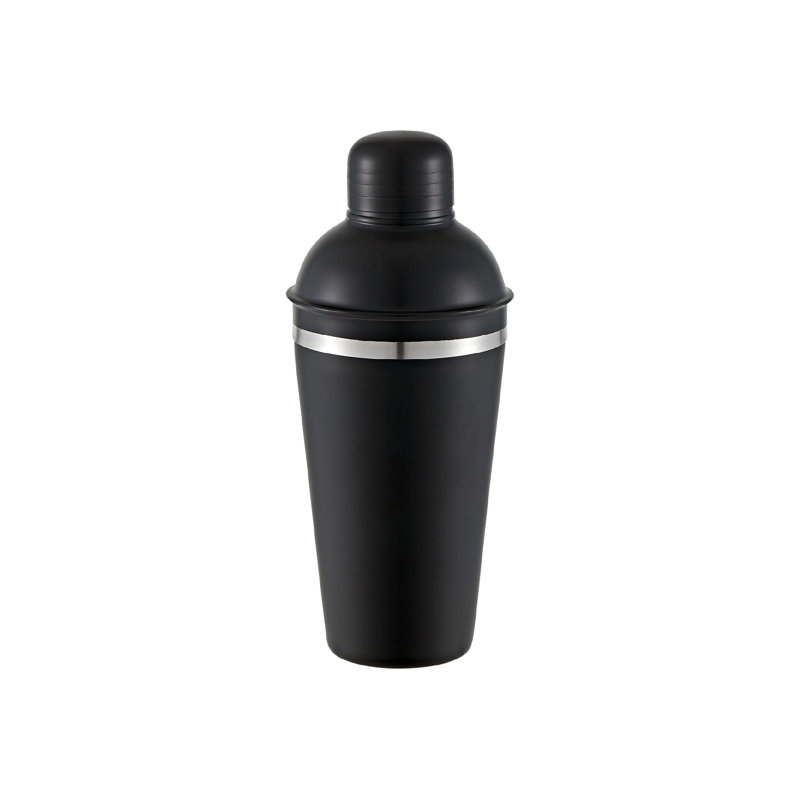 Buckingham Stainless Steel Cocktail Shaker Drink Mixer with Built-in Strainer & Lid, 750 ml 