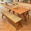 Prestine Ash Solid Wood Dining Table-820853855