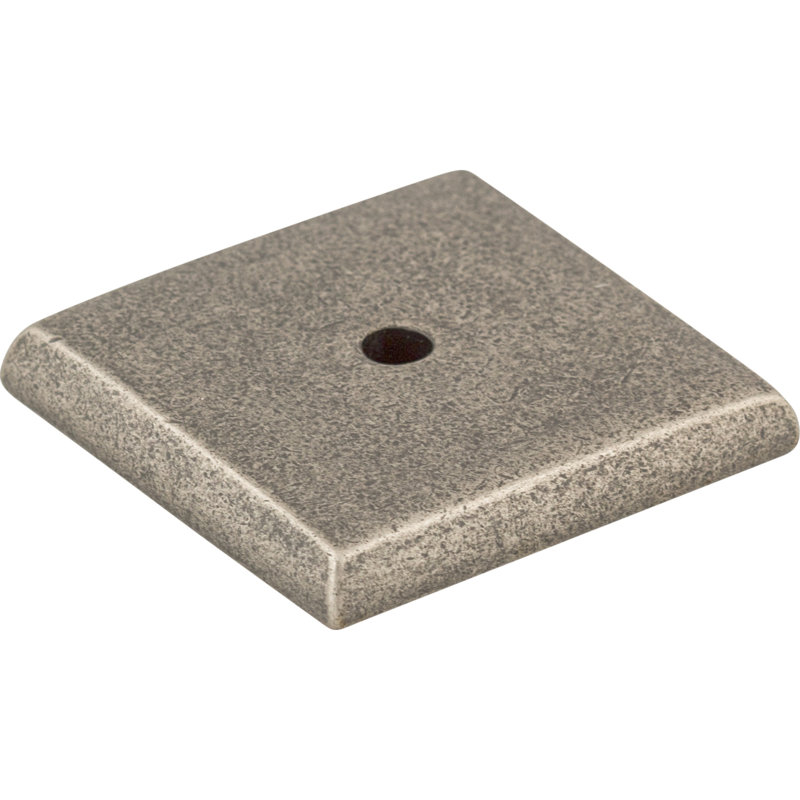 Aspen Square  Backplate, 0.875" H x 0.875" W x 0.19" D, Silicon Bronze Light