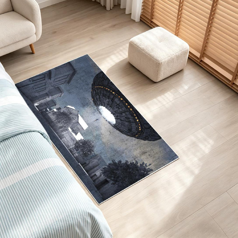 Tapis d'intérieur lavable Clear Film, Rectangle 32 po x 47 po