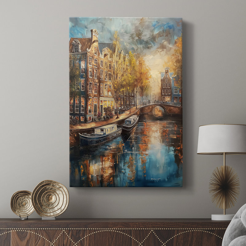Série LANDSCAPES CCCCL XXII - Cavas de galerie sur mesure, H 27 po x l 18 po