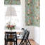 Papier peint floral bleu Beatrix-1948757294