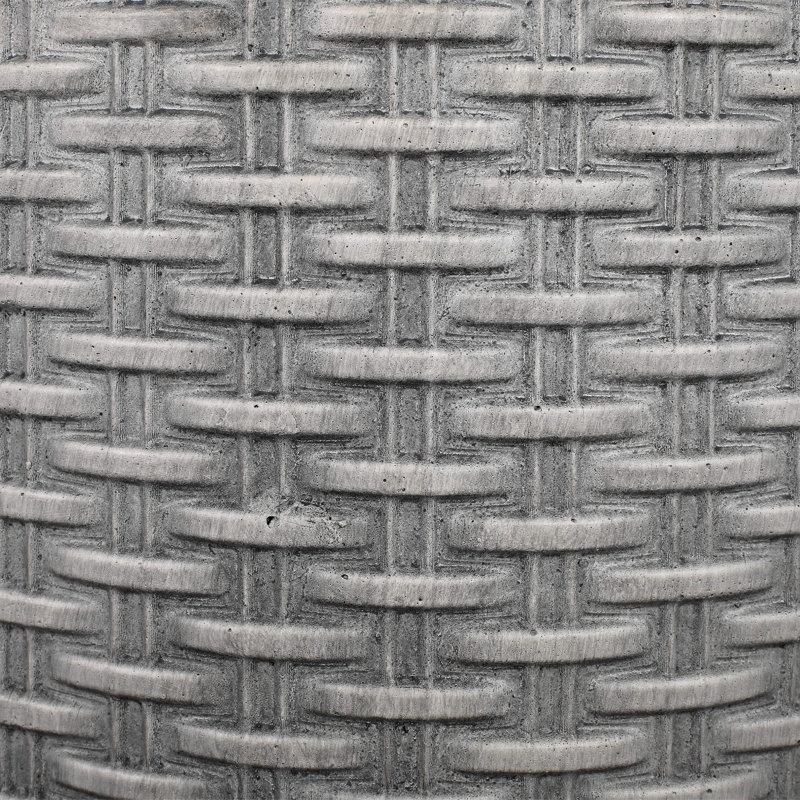Table d'appoint d'extérieur ronde en béton