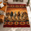 1 pièce Wild Horses Courir Desert Sunset-132945849