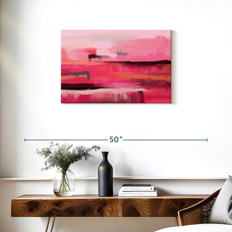 Avery Pink Canyon Abstract