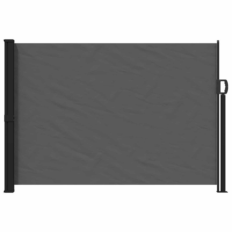 VidaXL Polyester Cover Retractable Patio Awning, Anthracite, 300cm W x 170cm D