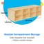Casier de rangement 8 compartiments empilable