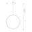 Cirque 1 - Light LED Unique/Statement Pendant-64112620-64112621