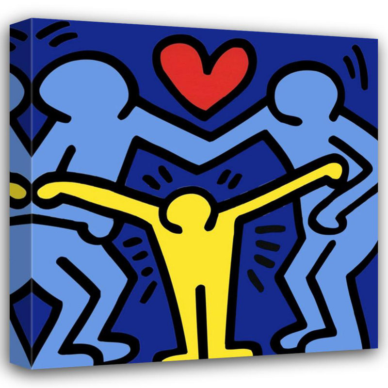Sans titre (logo contre la Violence familiale), 1990 (cœur de bébé) MCG-H1338, H 15 po x l 15 po
